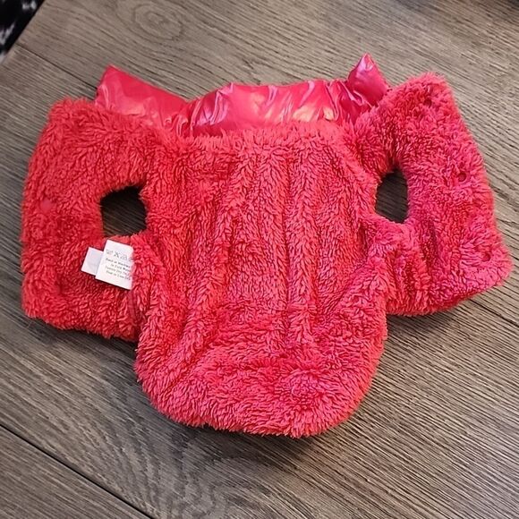 NWT Dog Winter Puffer Jacket Fleece inside Snaps Sz XS Chihuahua Small Dog Gift - Picture 3 of 12